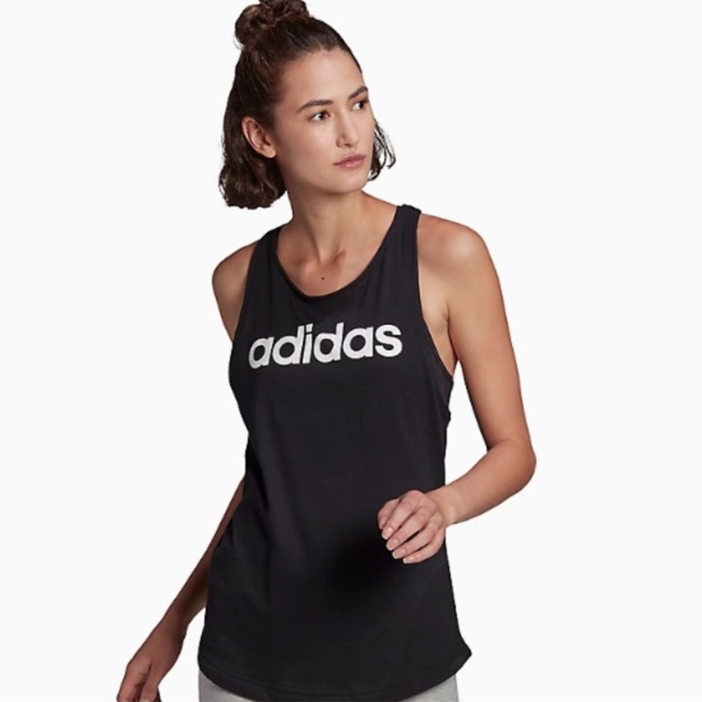 Adidas Loose Tank Top Black Size Medium